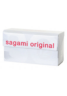 Ультратонкие презервативы Sagami Original 0.02 - 12 шт.