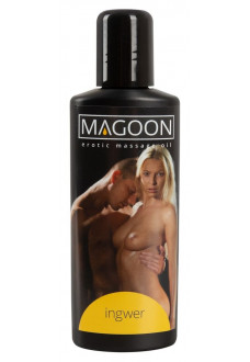 Масло для массажа c пряным ароматом имбиря Magoon Erotic Massage Oil Ingwer - 100 мл.