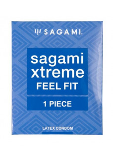 Презерватив Sagami Xtreme Feel Fit 3D - 1 шт.