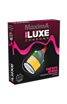 Презерватив LUXE Maxima «Сигара Хуана» - 1 шт.