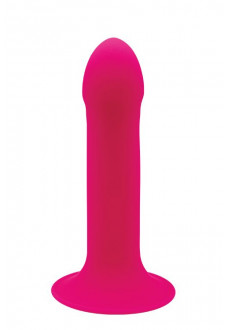 Розовый фаллоимитатор-реалистик PREMIUM DILDO 7INCH - 16,5 см.