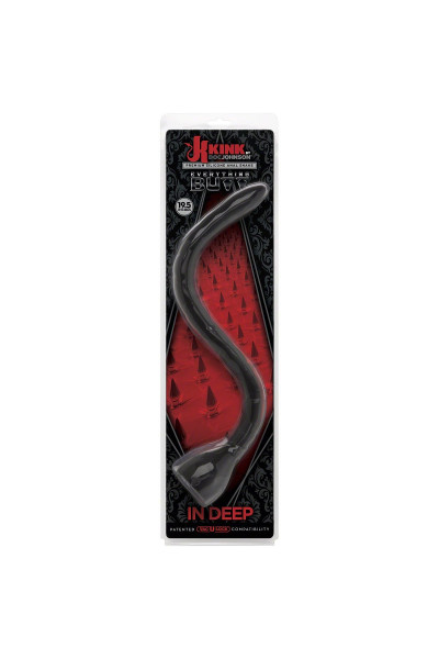 Анальная змейка Kink In Deep Silicone Anal Snake - 49,5 см.