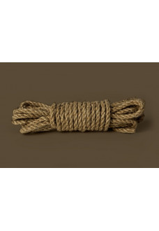 Пеньковая верёвка для бондажа Shibari Rope - 10 м.