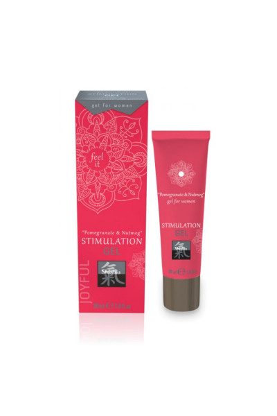 Возбуждающий интимный гель для двоих STIMULATION GEL Pomegranate   Nutmeg - 30 мл.