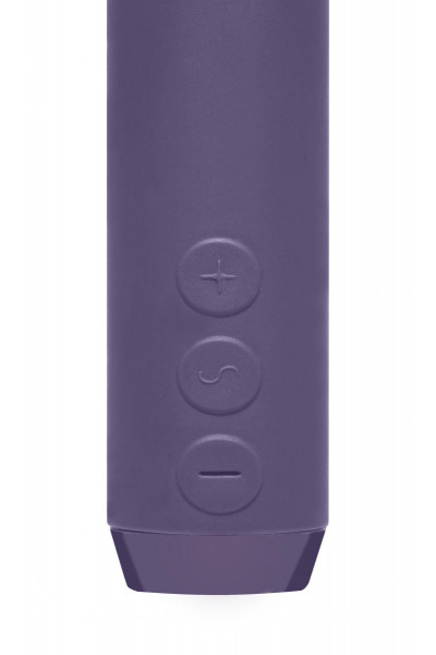 Фиолетовый мини-вибратор G-Spot Bullet - 11,4 см.