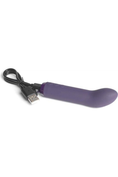 Фиолетовый мини-вибратор G-Spot Bullet - 11,4 см.