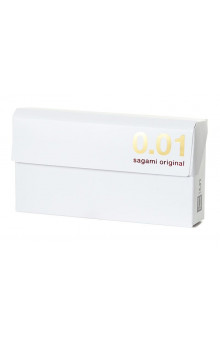 Супер тонкие презервативы Sagami Original 0.01 - 5 шт.