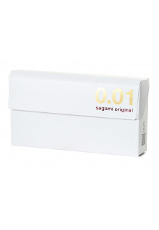 Супер тонкие презервативы Sagami Original 0.01 - 5 шт.