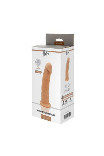 Телесный фаллоимитатор без мошонки DILDO 6INCH - 15,2 см.