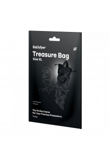 Черный мешочек для хранения игрушек Treasure Bag XL