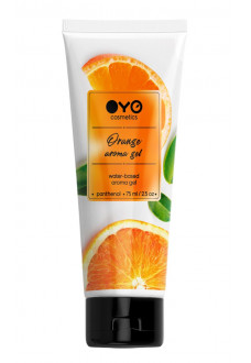 Лубрикант на водной основе OYO Aroma Gel Orange с ароматом апельсина - 75 мл.