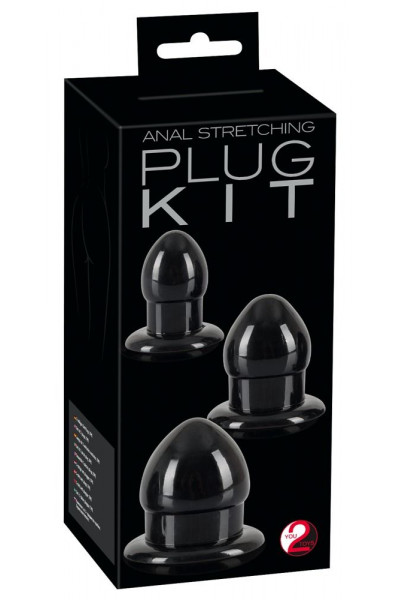 Набор растягивающих анальный вход пробок Anal Stretching Plug Kit