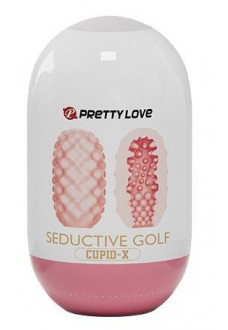 Розовый мастурбатор-яйцо Seductive Golf