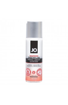 Возбуждающий лубрикант на силиконовой основе JO Personal Premium Lubricant  Warming - 60 мл.