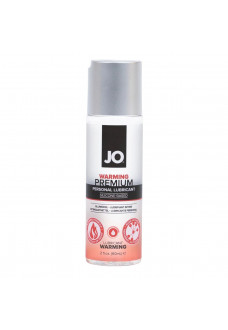 Возбуждающий лубрикант на силиконовой основе JO Personal Premium Lubricant  Warming - 60 мл.