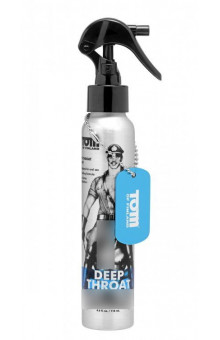 Спрей для лёгкого проникновения во время орального секса Tom of Finland Deep Throat Spray - 118 мл.