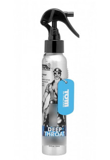 Спрей для лёгкого проникновения во время орального секса Tom of Finland Deep Throat Spray - 118 мл.