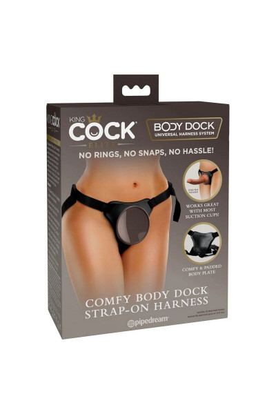 Трусы для фиксации насадок с присоской Comfy Body Dock Strap-On Harness