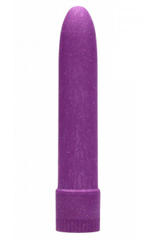 Фиолетовый вибратор 5.5  Vibrator Biodegradable - 14 см.