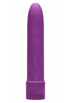 Фиолетовый вибратор 5.5  Vibrator Biodegradable - 14 см.