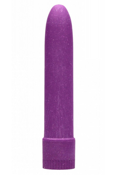 Фиолетовый вибратор 5.5  Vibrator Biodegradable - 14 см.