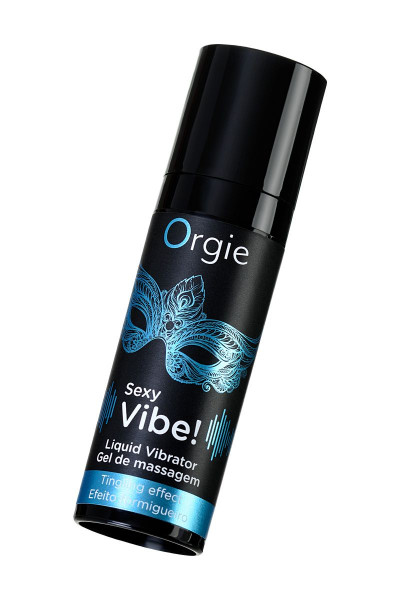 Гель для массажа ORGIE Sexy Vibe Liquid Vibrator с эффектом вибрации - 15 мл.