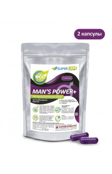 Капсулы для мужчин Mans Power+ - 2 капсулы (0,35 гр.)