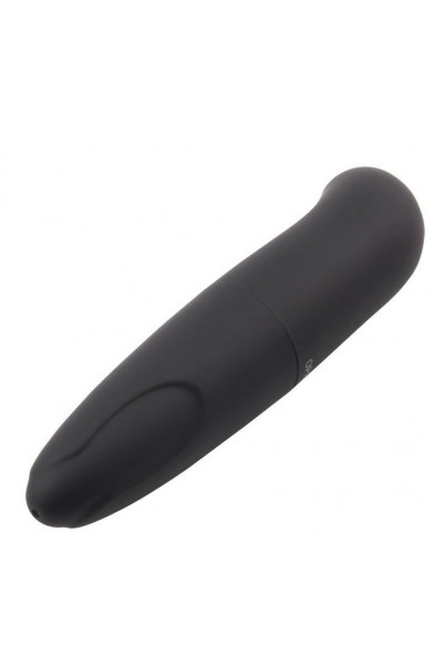 Черный вибратор Powerful Invigorate G-Spot - 12,5 см.