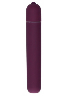 Фиолетовая вибропуля Bullet Vibrator Extra Long - 10,5 см.