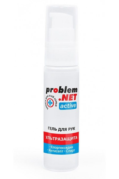 Антисептический гель для рук Problem.net Active - 28 гр.