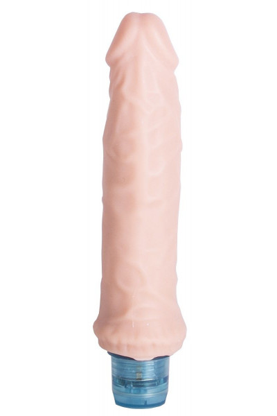 Телесный вибратор Vibro Realistic Cock Dildo - 17,5 см.