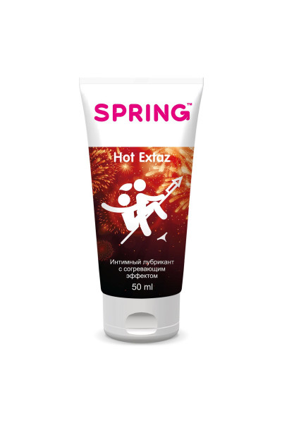 Согревающий интимный лубрикант Spring Hot Extaz - 50 мл.