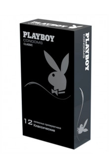 Классические гладкие презервативы Playboy Classic - 12 шт.