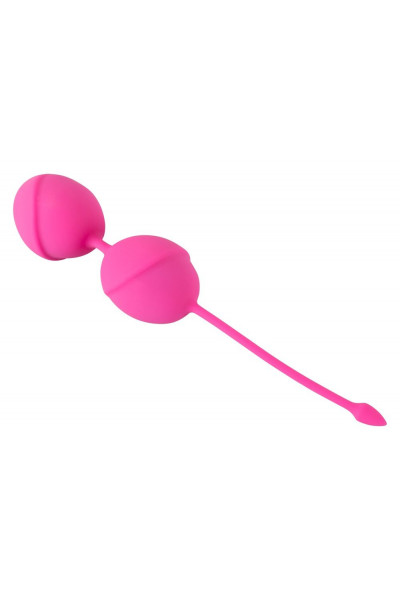 Розовые вагинальные шарики Silicone Love Balls