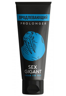 Продлевающий крем для мужчин Sex Gigant Prolonger - 80 мл.