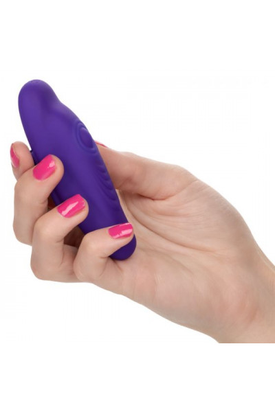 Фиолетовый стимулятор в трусики Lock-N-Play Remote Pulsating Panty Teaser