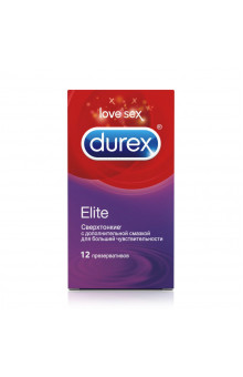 Сверхтонкие презервативы Durex Elite - 12 шт.