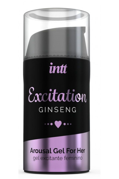 Женский возбуждающий интимный гель Excitation Ginseng - 15 мл.