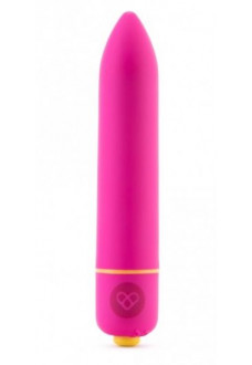 Розовая вибропуля Pink Vibe Power Bullet - 9 см.