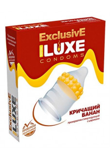 Презерватив LUXE Exclusive «Кричащий банан» - 1 шт.