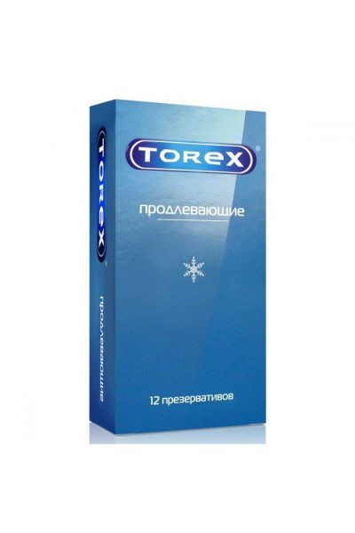 Презервативы Torex  Продлевающие  с пролонгирующим эффектом - 12 шт.