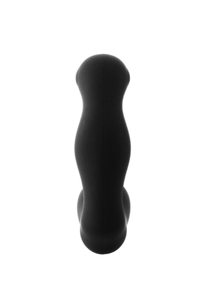 Черный вибромассажер простаты FantASStic Vibrating Prostate Massager - 11,3 см.