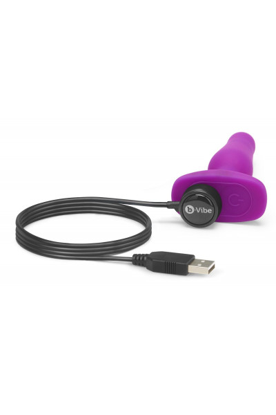 Анальная вибропробка NOVICE REMOTE CONTROL PLUG FUCHSIA - 10,2 см.