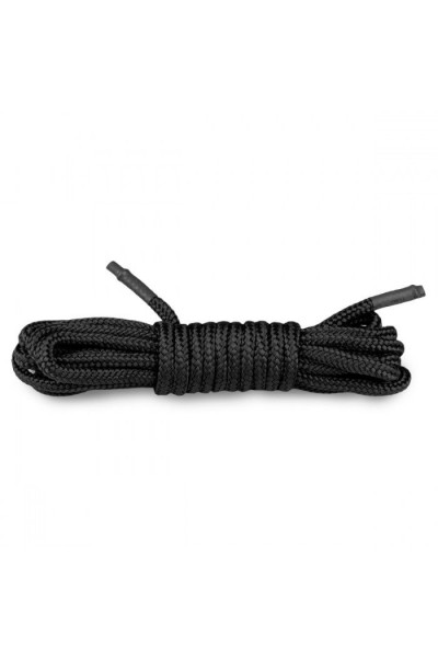 Черная веревка для бондажа Easytoys Bondage Rope - 5 м.