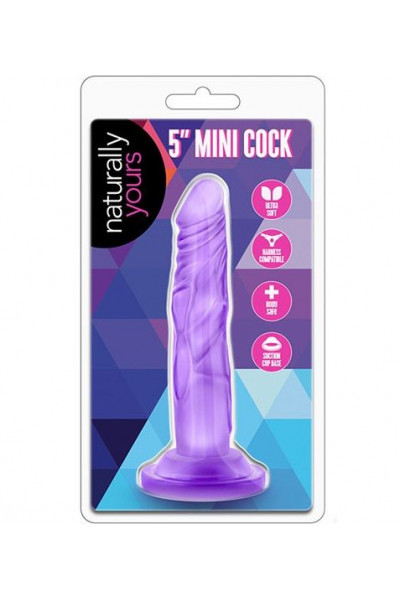 Фиолетовый фаллоимитатор 5 Inch Mini Cock - 14,6 см.