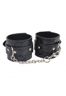 Черные наручники Be good Wrist Cuffs