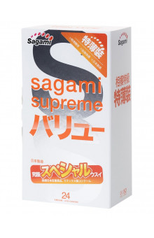 Ультратонкие презервативы Sagami Xtreme Superthin - 24 шт.