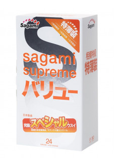 Ультратонкие презервативы Sagami Xtreme Superthin - 24 шт.