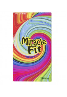 Презервативы Sagami Miracle Fit - 10 шт.