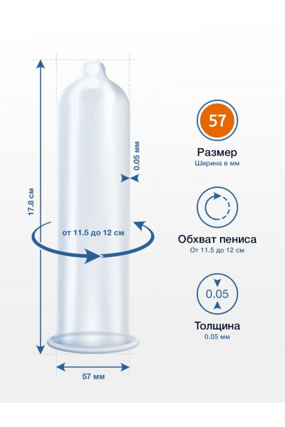 Презервативы MY.SIZE размер 57 - 36 шт.